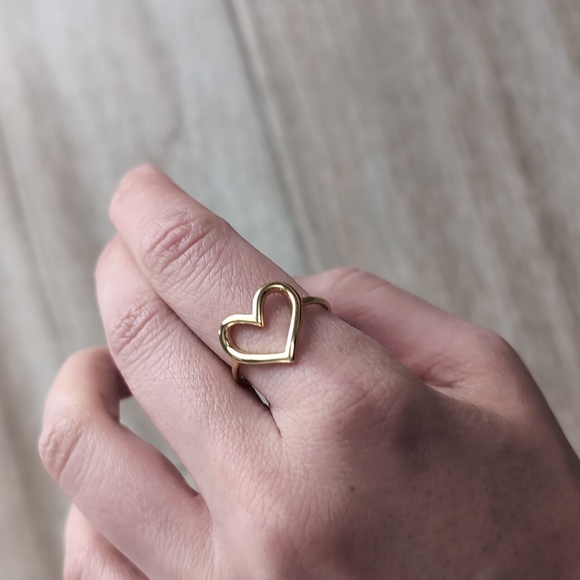 NWT sterling silver heart ring - Picture 11 of 12